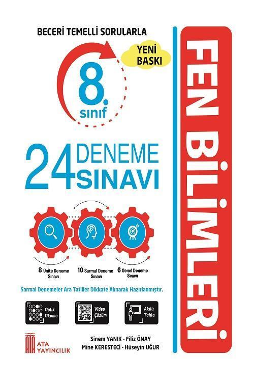 8. Sınıf 24 Deneme Sınavı Fen Bilimleri