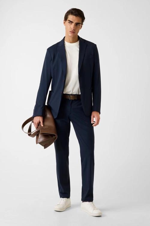 Coulisse Erkek Siyah Slim Fit Pantolon M5BB75WHHO2-G7DC