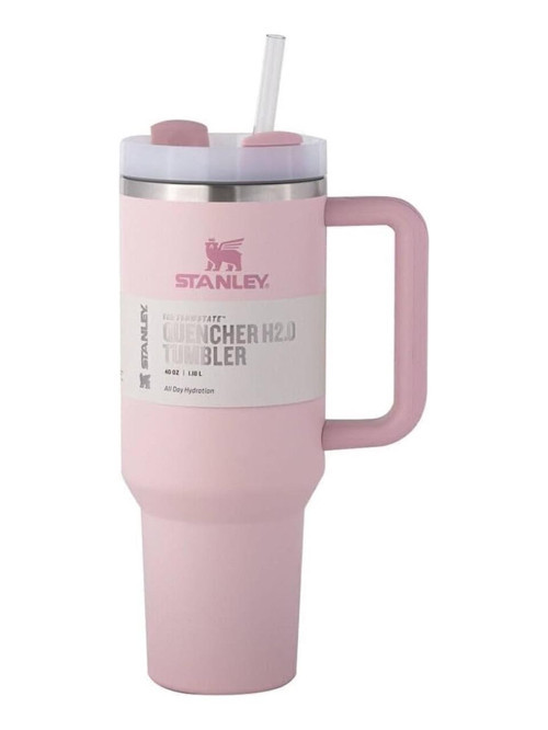 Quencher pipetli termos bardak 1.18 LT açık pembe