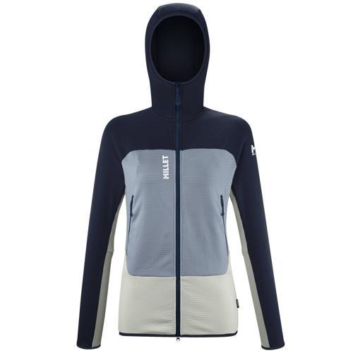 FUSION GRID H Kadın  Kapşonlu Polar Ceket Tam Fermuar  MIV9032 N9954