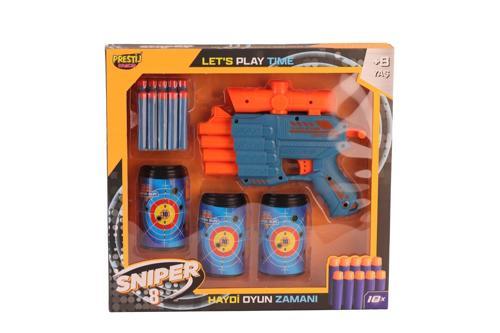 FAB 5707 KUTULU 3 HEDEFLİ SNİPER 8 DART ATICI