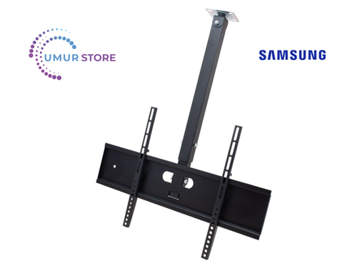 Samsung 50Q60D Uyumlu 4K Ultra 50" 127 Ekran Uydu Alıcılı Smart Televizyon Hareketli Tavan Askı Apar