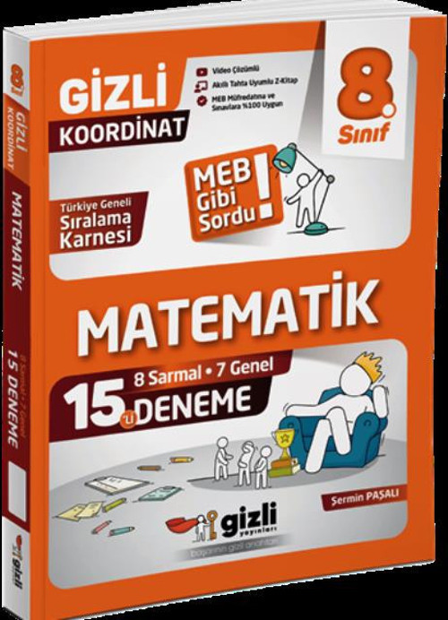 8.Sınıf Matematik 15' li Deneme