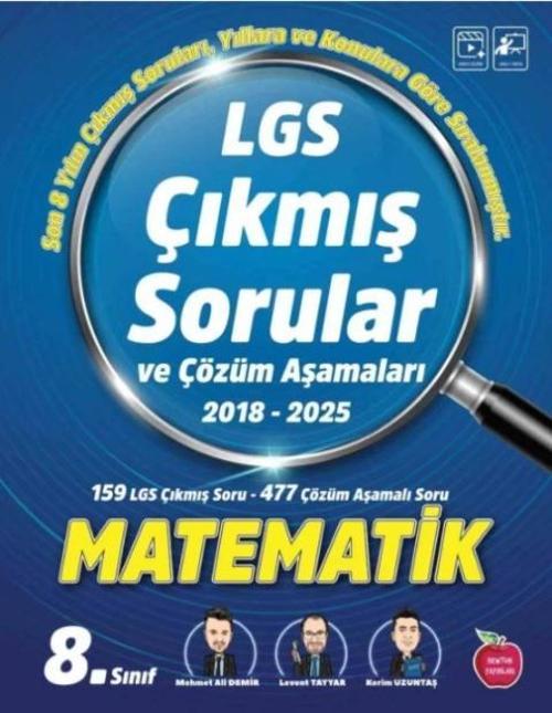 8. Sınıf LGS Çıkmış Sorular Matematik Yeni 2018 - 2025