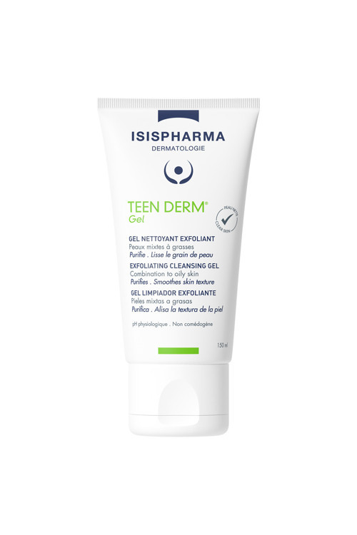 ISISPHARMA Teen Derm Gel - Peeling etkili temizleme jeli - Kusurlu yağlı cilt 150ml