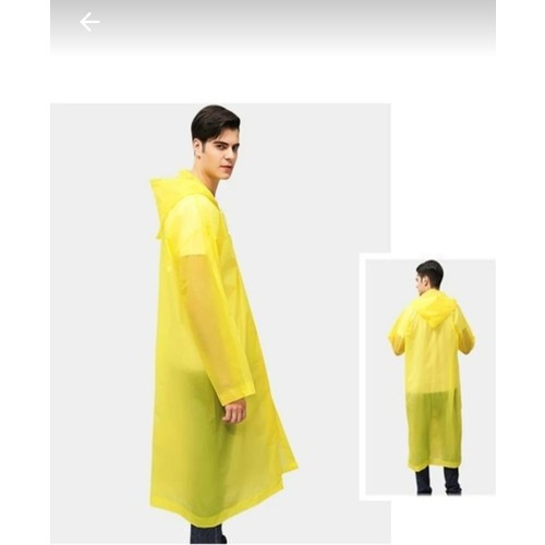 Raıncoat Eva Unisex Sarı Yağmurluk
