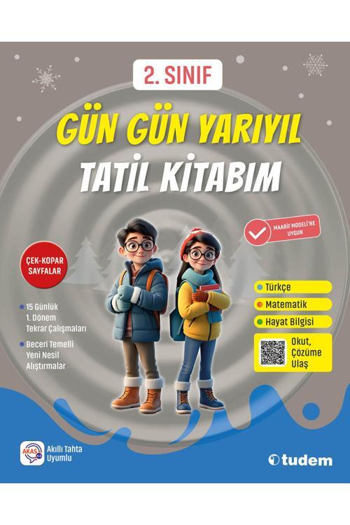 2. Sınıf Gün Gün Yarıyıl Tatil Kitabım