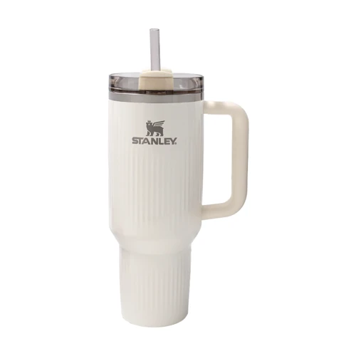 Quencher H2.0 Fluted Pipetli Termos 1,18 L Krem