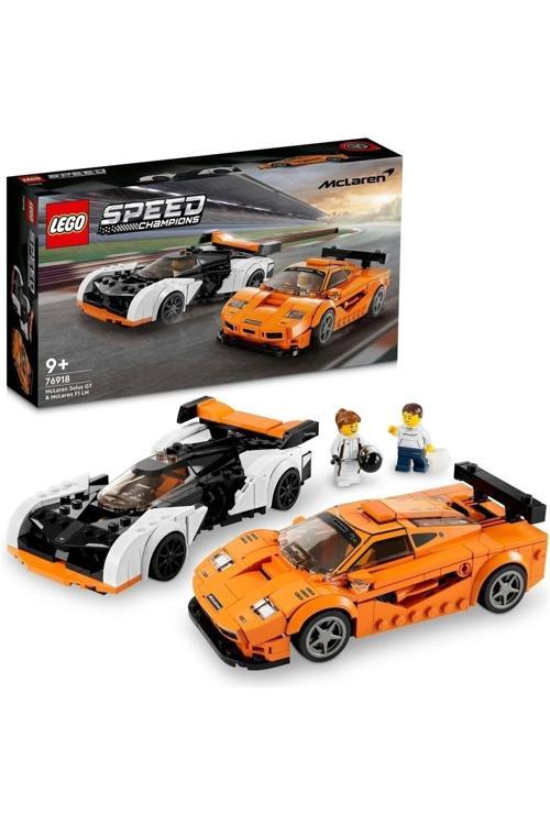 JustForFun ® Speed Champions Mclaren Solus Gt Ve Mclaren F1 Lm 76918 (581 Parça)