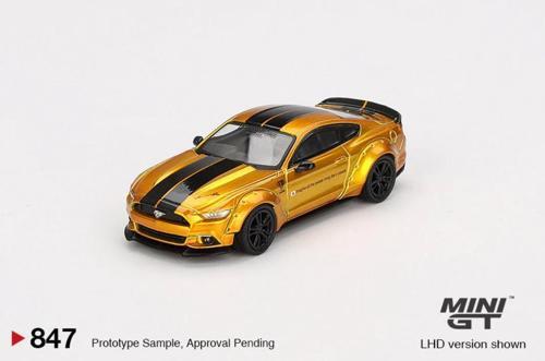 1/64 LB-WORKS FORD MUSTANG LB Gold 847