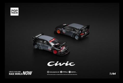 Honda Civic EG6 Pandem KANJOZOKU 1/64