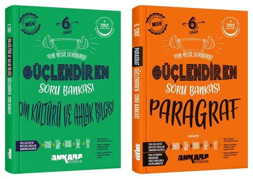 Ankara 2025 6. Sınıf Din Kültürü + Paragraf Güçlendiren Soru Bankası Seti 2 Kitap Güncel Müfredat
