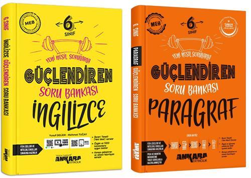 Ankara 2025 6. Sınıf İngilizce + Paragraf Güçlendiren Soru Bankası Seti 2 Kitap Güncel Müfredat