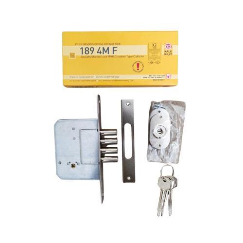 189 4M F 4 Milli 52 Mm Silindirli Gömme Emniyet Kilidi