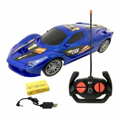 Pratik Toys FULL FONKSİYONLU ŞARJLI ARABA P1020 MAVİ