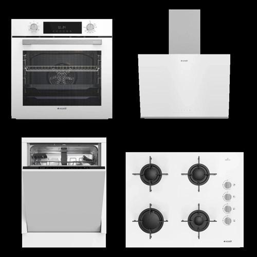 Tam Ankastre Bulaşık Makineli Set