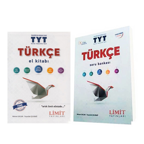 Limit Yayınları TYT Türkçe Soru Bankası ve Türkçe El Kitabı 2 Kitap Set