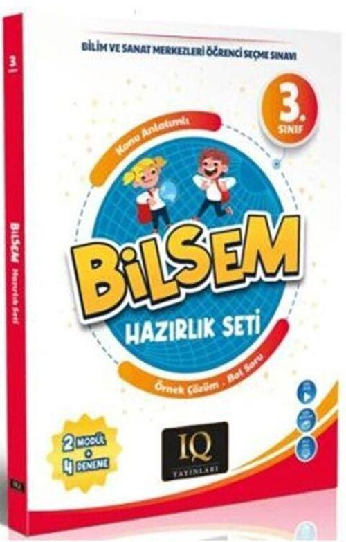 3. Sınıf Bilsem Hazırlık Seti IQ Yayınları