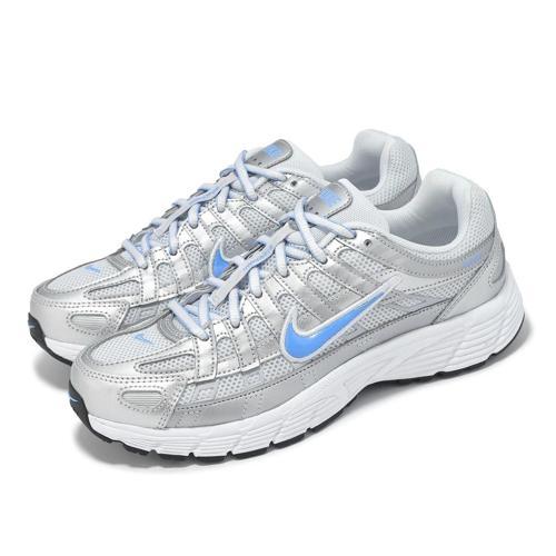 P-6000 Metallic Silver Gs Sneaker Ayakkabı-SPORTXOUTLET