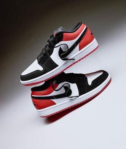 Air Jordan 1 Low SE 'Black Toe' Erkek Basketbol Ayakkabısı-SPORTXOUTLET