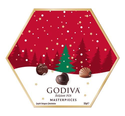 MASTERPIECE 2025 Yeni Yıl Özel Altıgen Kutu - Ornament Serisi - 33.5 gram - 12 Adet