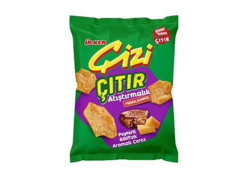 ÇİZİ ÇITIR - Peynirli&Biftek Aromalı - 50 gram - 14 Adet