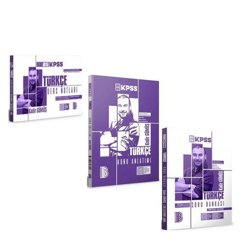 Benim Hocam 2026 KPSS Türkçe Konu Ders Notu ve Soru Seti 3 Kitap