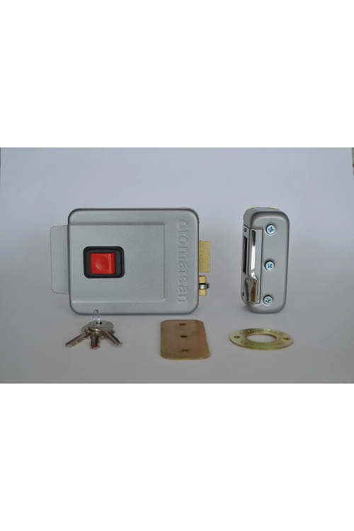 Elektirikli Kapı Otomat Tirajlı Kilit - Uzun Barelli - 70 mm