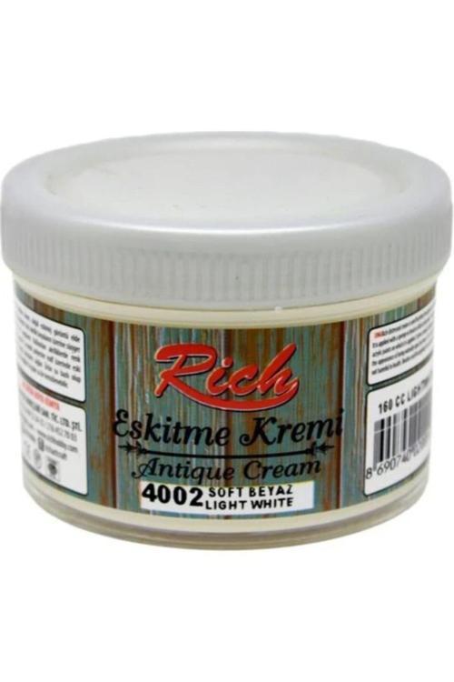 Eskitme Kremi 160 Cc. 4002 Soft Beyaz