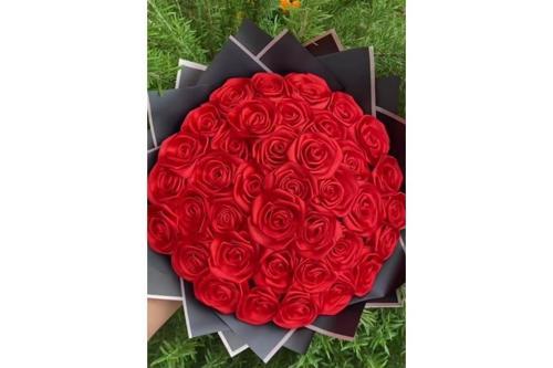 48 ADET ÖZEL EL YAPIMI GÜL BUKETİ