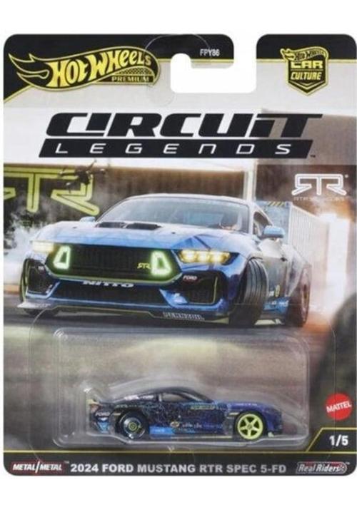 Premium Cırcuit Legends 2024 Ford Mustang RTR Spec 5-FD FPY86 JBK48