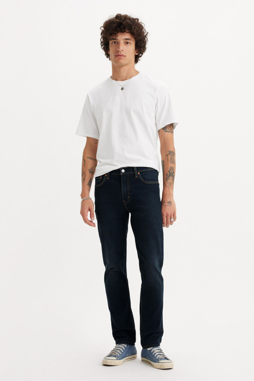511 Erkek Koyu Mavi Slim Fit Denim Kot Pantolon-A2081-0065