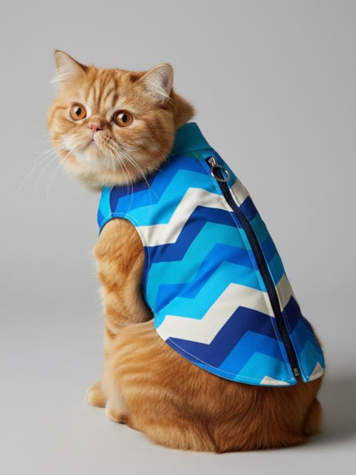 Surf Rain Kedi Yağmurluk Ceket