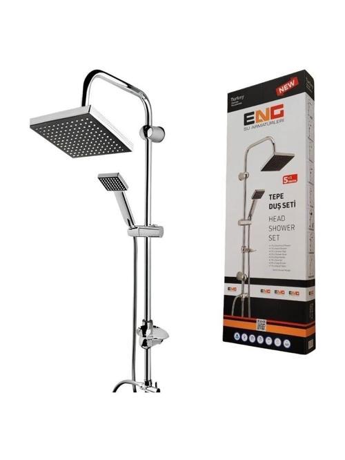 Lüks Tepe Duş Seti – Modern Tasarım, Yüksek Basınçlı Yağmurlama Duş Keyfi
