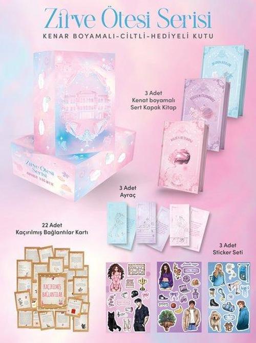 Zirve Ötesi Serisi Yan Boyamalı Seti - 3 Kitap Takım - Hediyeli Kutulu