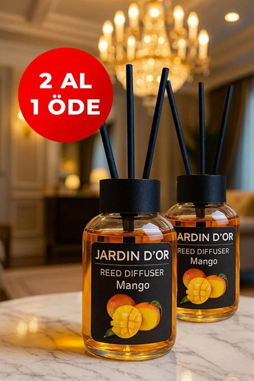 Mango Çubuklu Oda Kokusu 50 ml x2 adet Mango Reed Diffuser