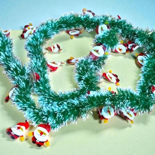 YILBAŞI BOYUN SİMİ KIRMIZI 2 METRE YILBAŞI BOYUN SİMİ YUMUŞAK GARLAND YILBAŞI SÜSLEMELERİ