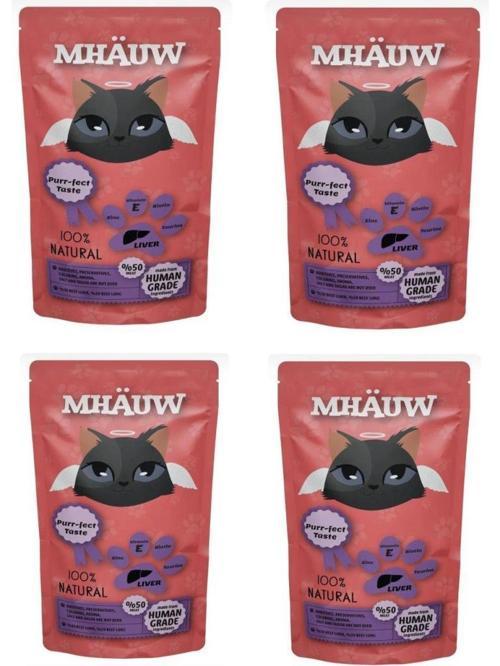 4 Adet Mhauw Ciğerli Kedi Ödülü 80gr Skt:05/2027