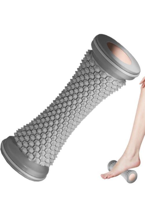 16 cm Egzersiz Topu Ayak Kol Masajı Duyu Silindiri Rulosu Topuk Dikeni Egzersizi Rahatlatıcı Roller