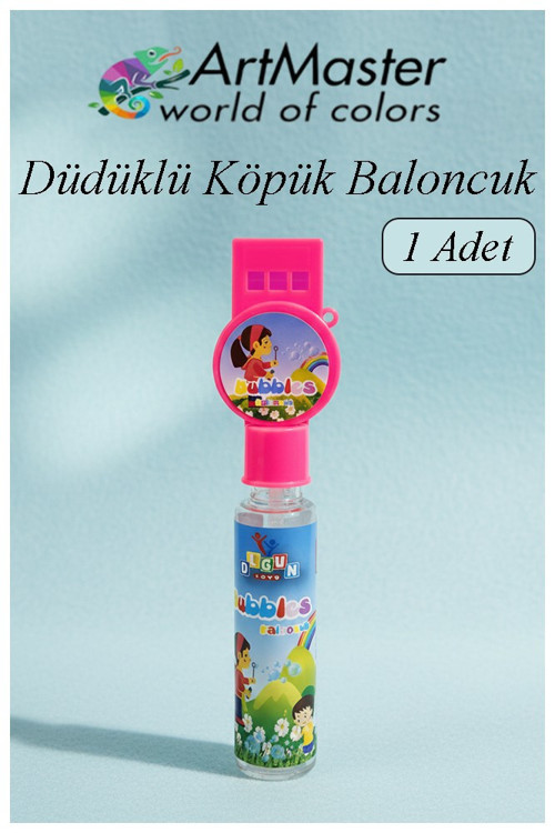 Düdüklü Köpük Baloncuk Üfleme 1 Adet Köpük Yapma Oyuncağı Baloncuk Üfleme Oyuncağı Sınıf Karne Hediye