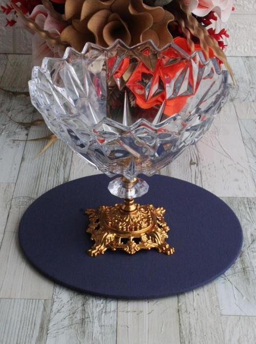 Metal Ayaklı Salata & Meyve Sunum Kasesi-23 Cm