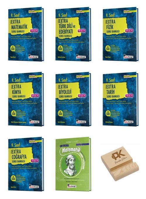 Kafa 9. Sınıf Maarif Ekstra Matematik Edebiyat Fizik Kimya Biyoloji ve Öğreten Matematik 8li Set