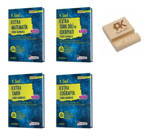 Kafa Dengi 9. Sınıf Maarif Ekstra Matematik Edebiyat Tarih ve Coğrafya Soru Bankası 4lü Set