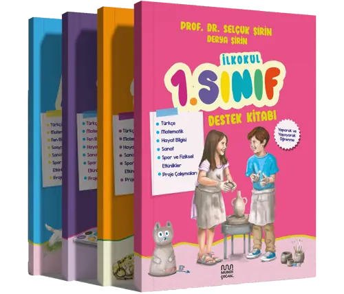Prof. Dr. Selçuk Şirin İlkokul Destek Kitabı Seti (4 Kitap)