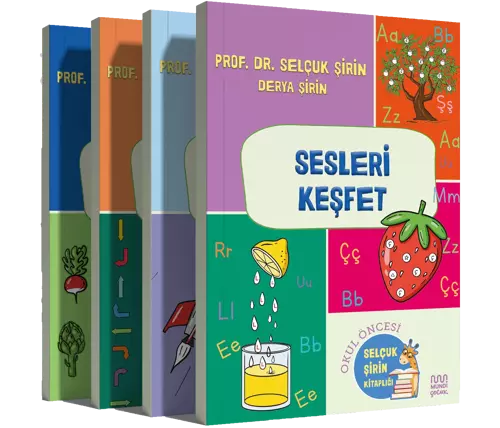 Prof. Dr. Selçuk Şirin Okul Öncesi Kitaplığı Keşfet Serisi (4 Kitap)
