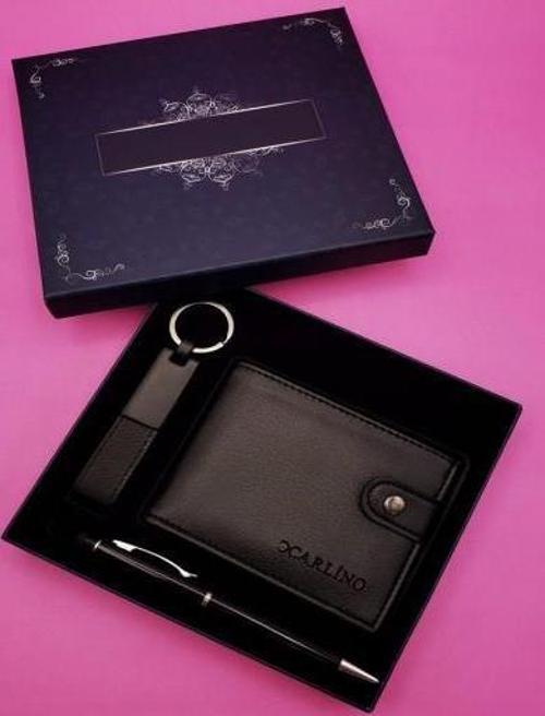Anahtarlık Cüzdan Siyah Touchpen Kalem Dekoratif Hediyelik