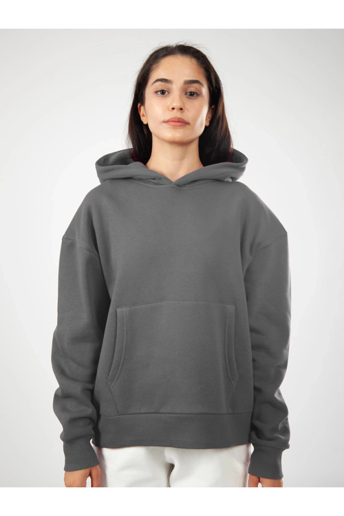 Oversize Hoodie Okul Sweatshirt