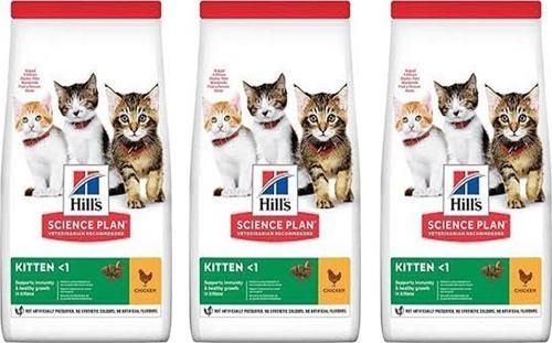 Kitten Tavuklu Yavru Kedi Maması 1,5 Kg 3 Adet