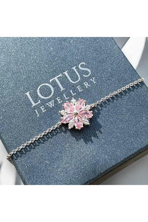 Mulan Çiçeği Bileklik| 925 Ayar Gümüş Bileklik