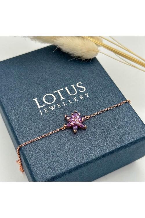 Lotus Çiçeği Gümüş Bileklik | 925 Ayar Gümüş Bileklik